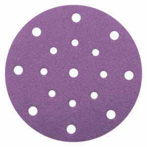 Круг абразивный Violet d150мм 17 отв P 120 керамическое зерно Н7
